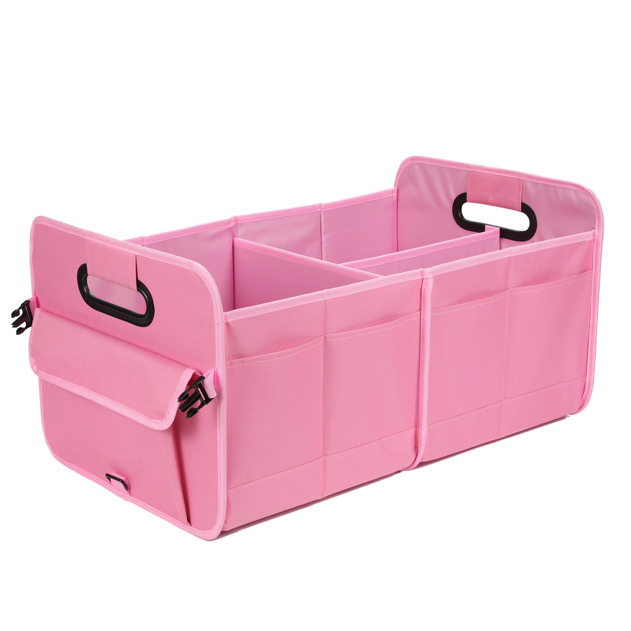 AOKJOY car trunk organizer with collapsible design for easy storage and quick setup.