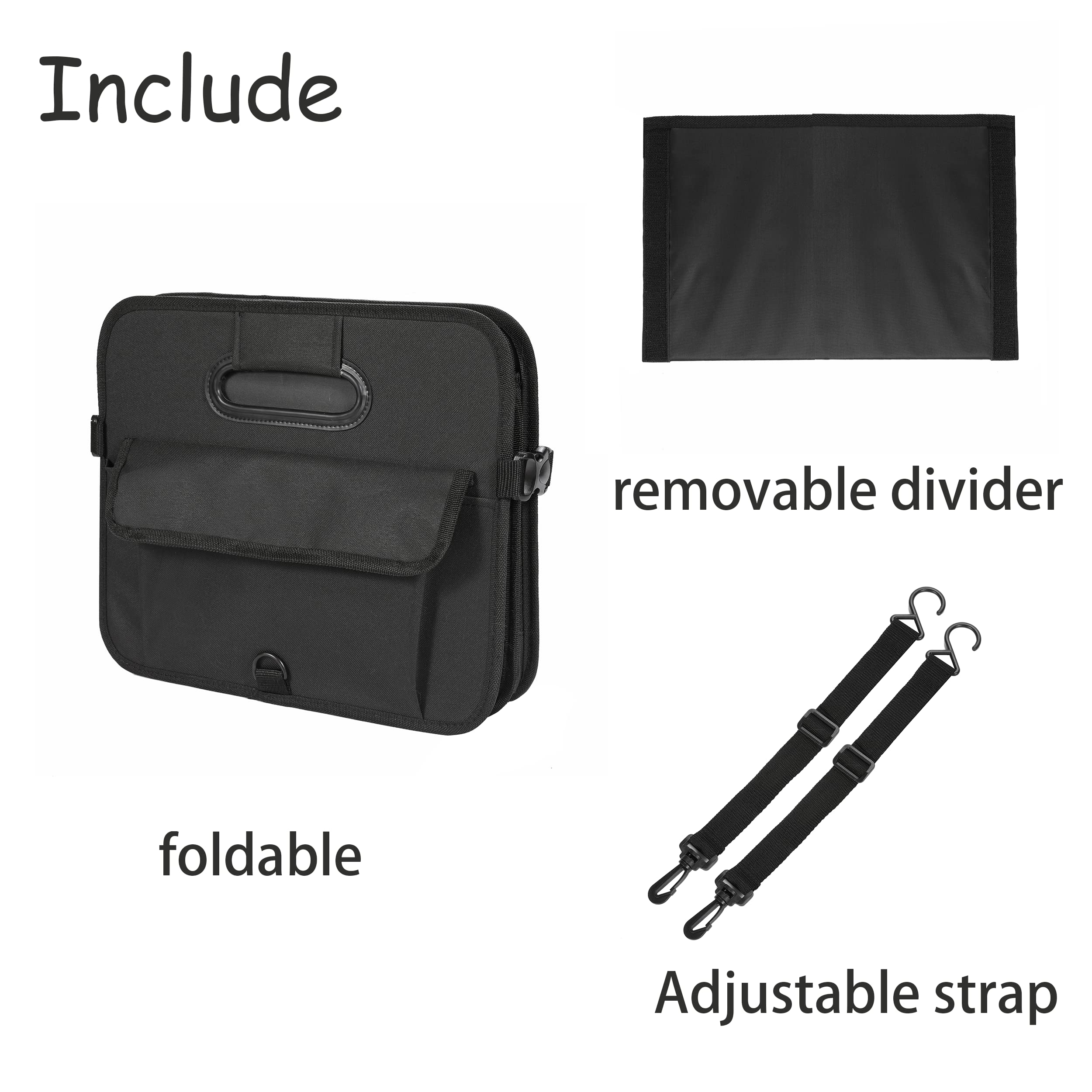 AOKJOY trunk organizer in-trunk setup for quick access to essentials.