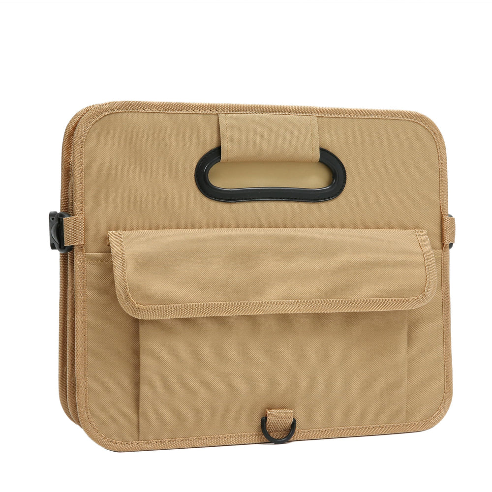 AOKJOY trunk organizer waterproof material resists spills and weather.