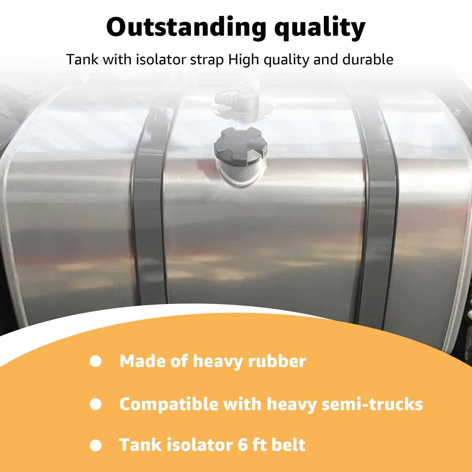 Aomitop semi-trailer fuel-tank area offers easy inspection and replacement.