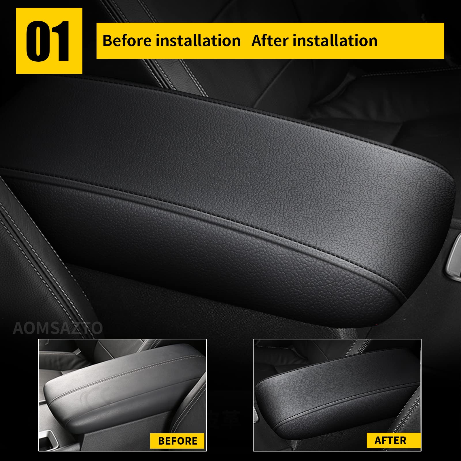 AOMSAZTO armrest cover enhances Altima comfort while guarding against wear.
