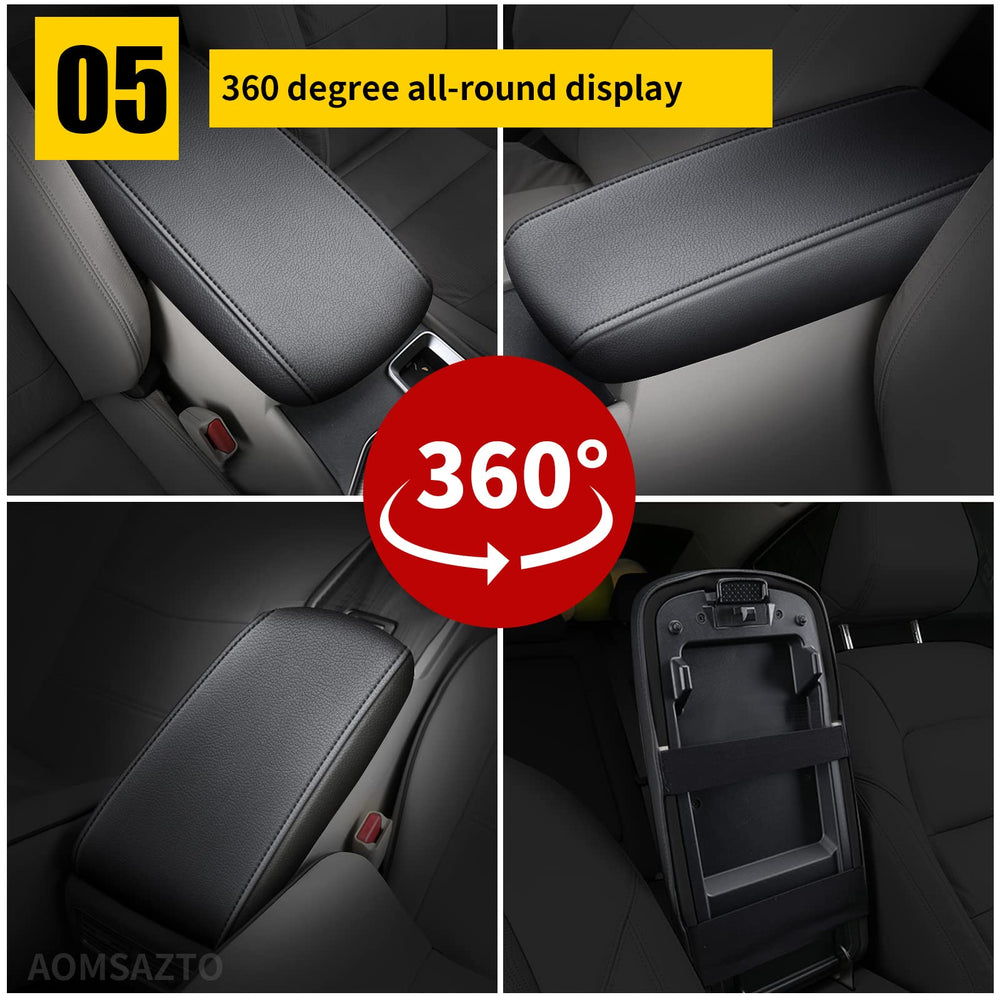 AOMSAZTO black-stitch armrest for Altima adds subtle style and protection.