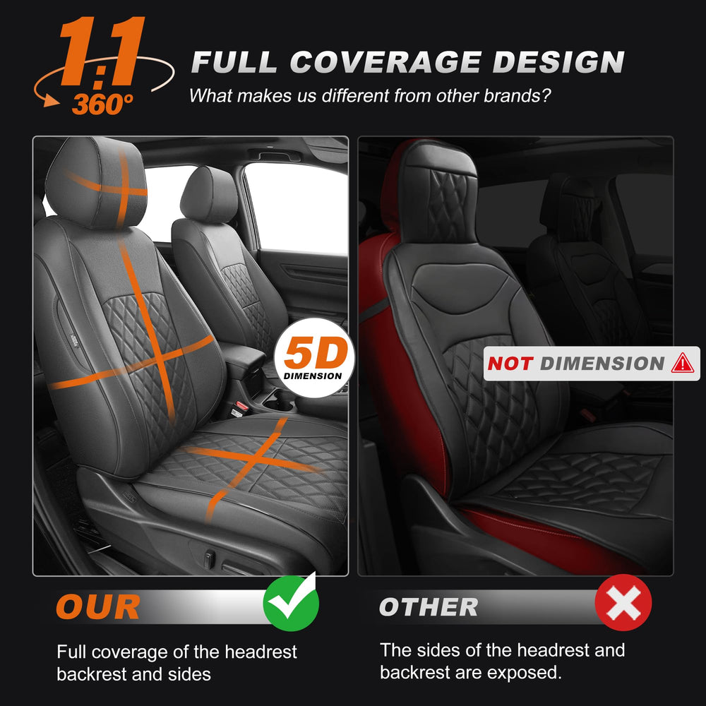 AOMSAZTO airbag-compatible seat cover preserves safety features during emergencies.