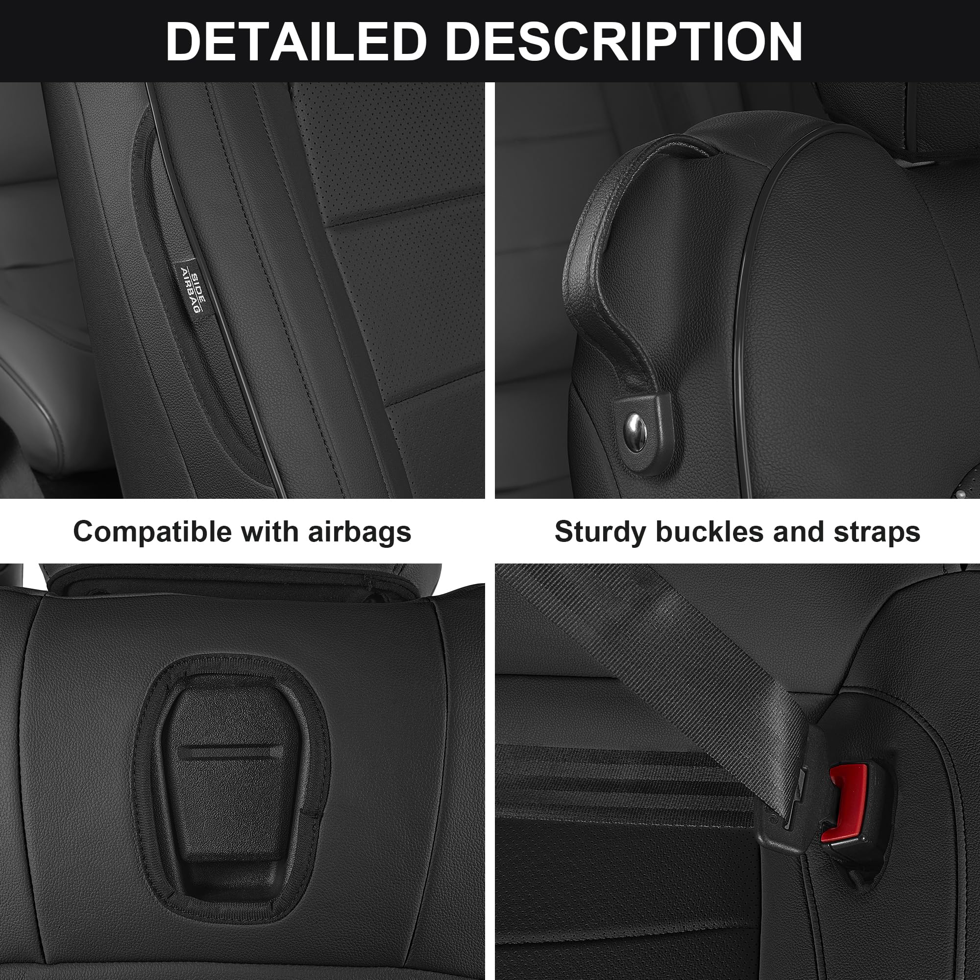 AOMSAZTO full set seat covers offer complete interior protection