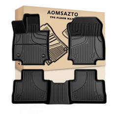 AOMSAZTO Rav4 front mats offer full-coverage, all-weather protection.