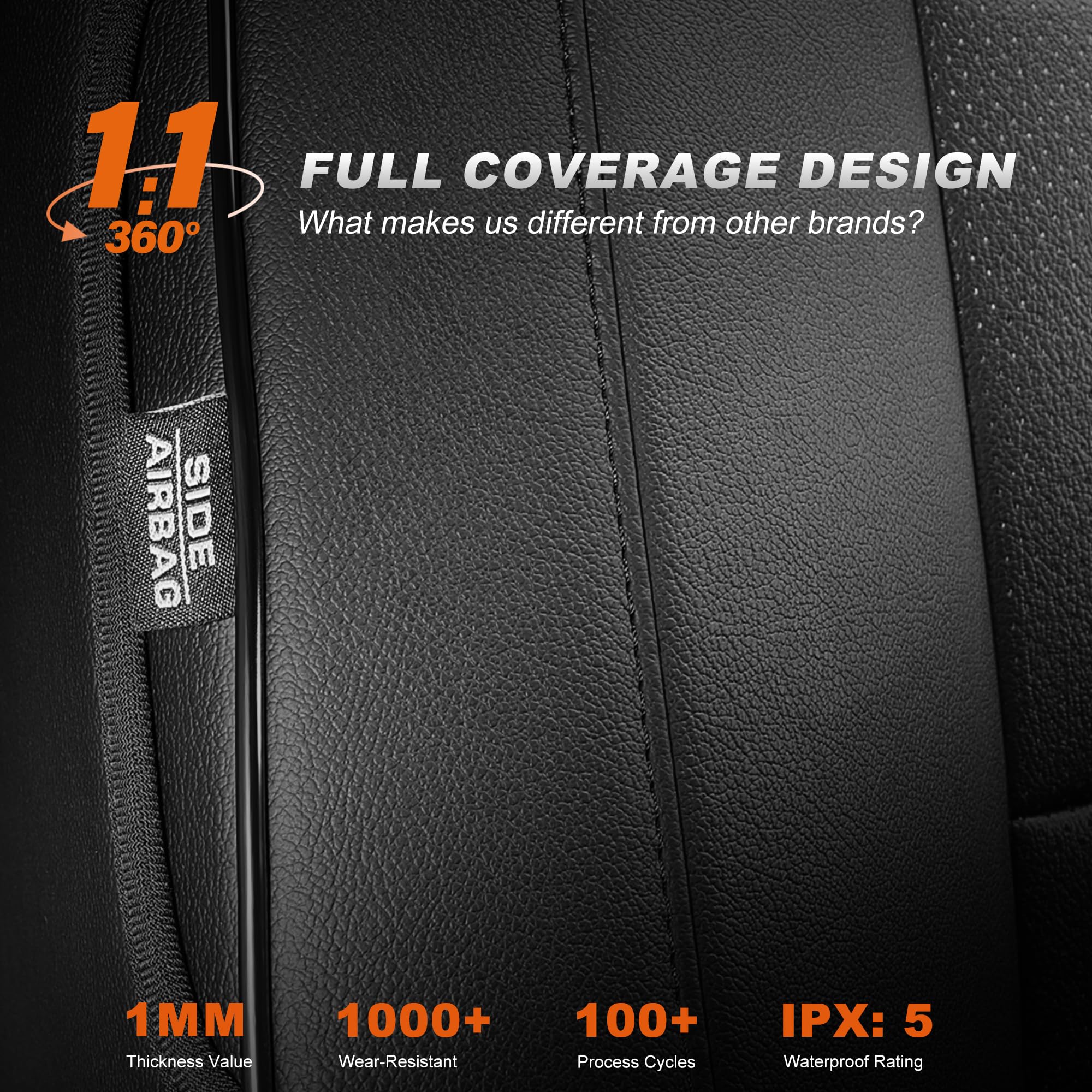 AOMSAZTO washable seat cover keeps interiors clean and fresh.