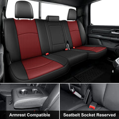 AOMSAZTO Ram 1500 front seat covers guard against spills