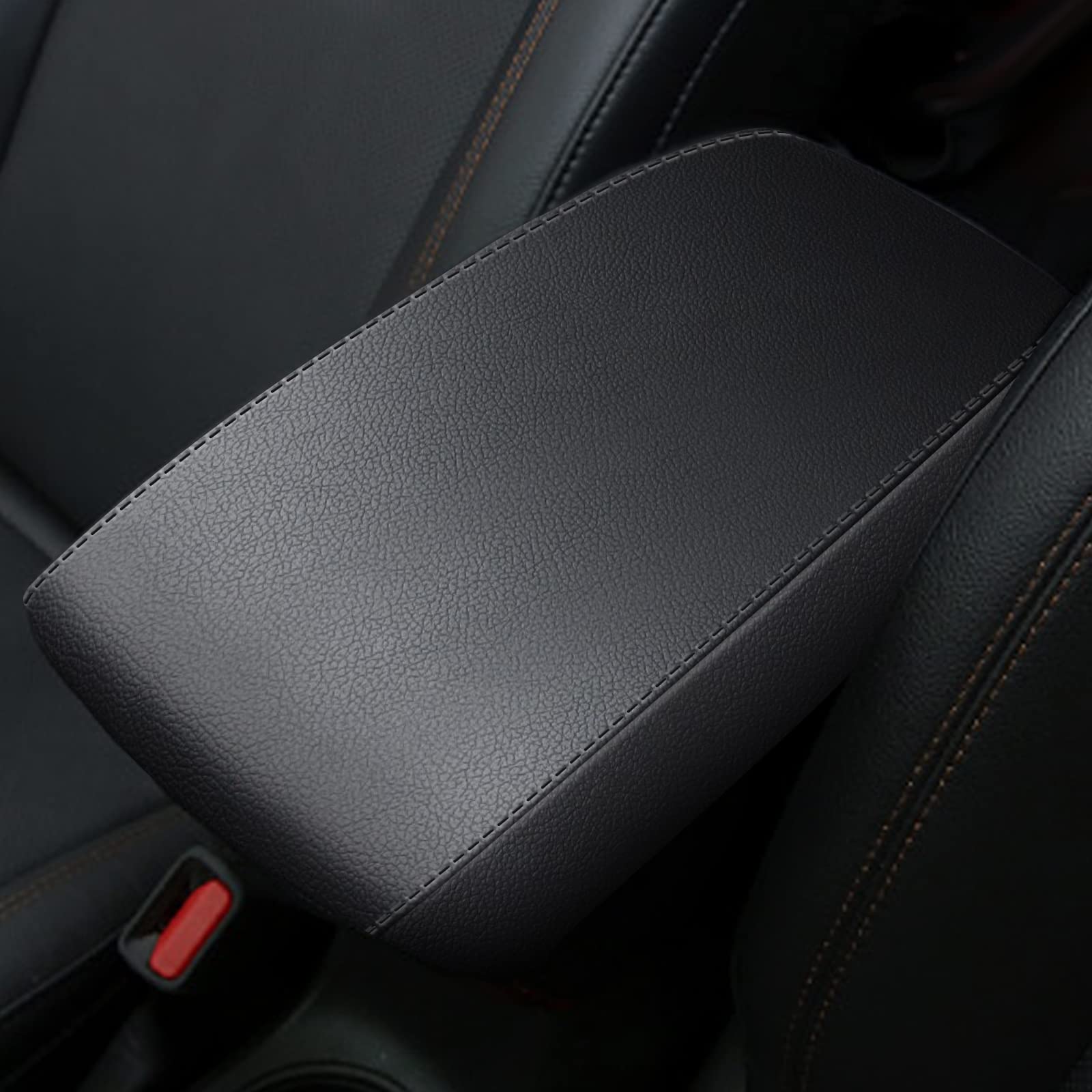 AOMSAZTO Altima armrest cover on 2008-2012 console providing full protection.