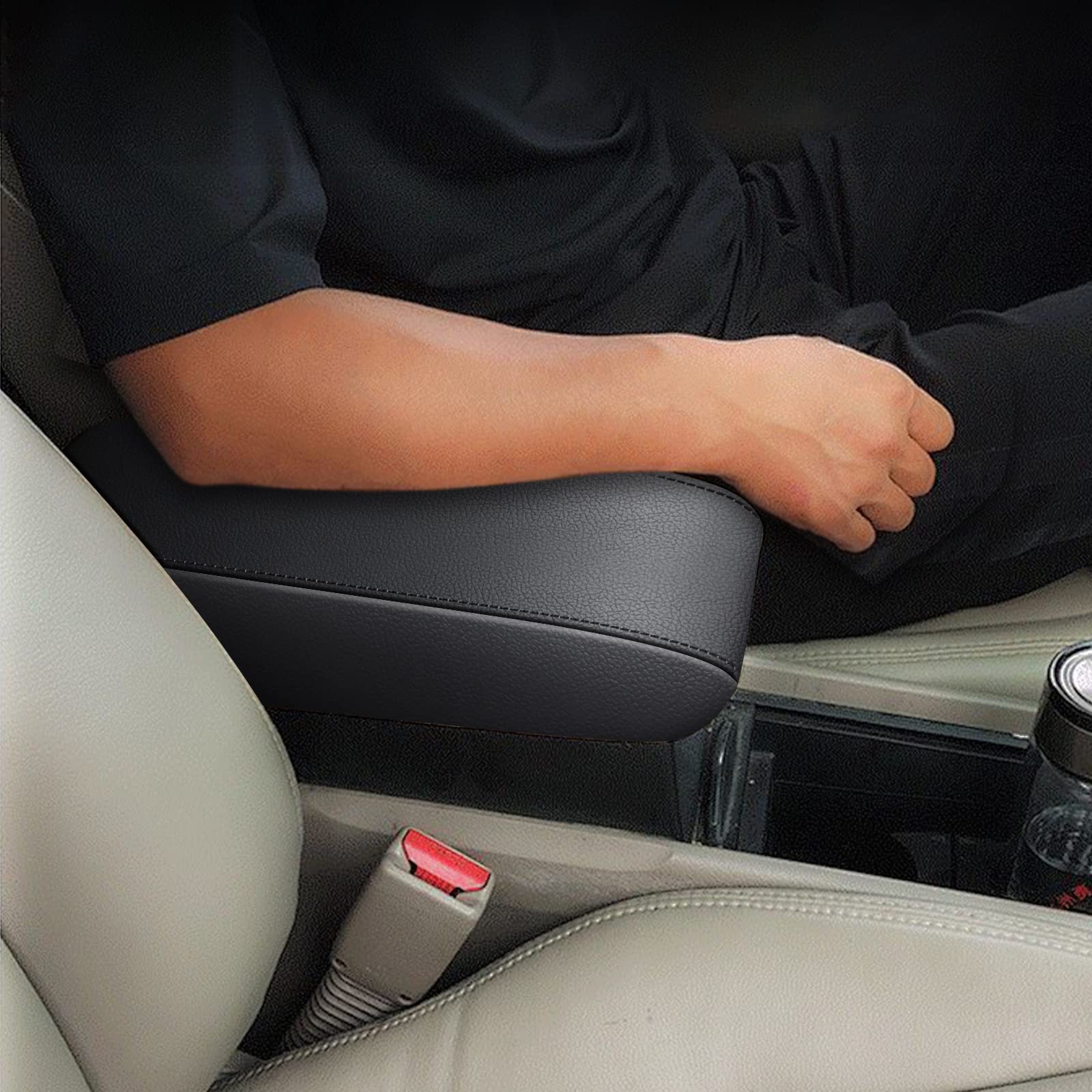AOMSAZTO armrest cover installation is tool-free and quick for busy mornings.