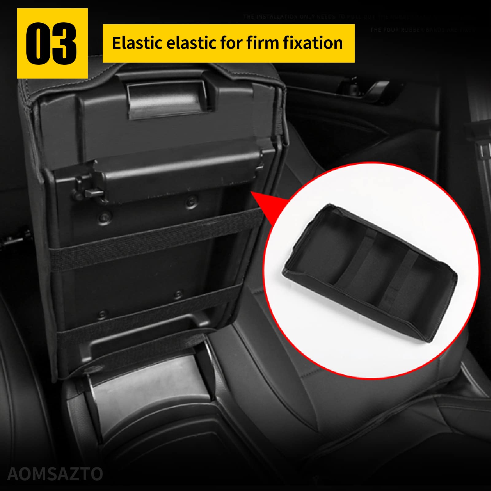 Memory foam filling provides elbow support during long drives