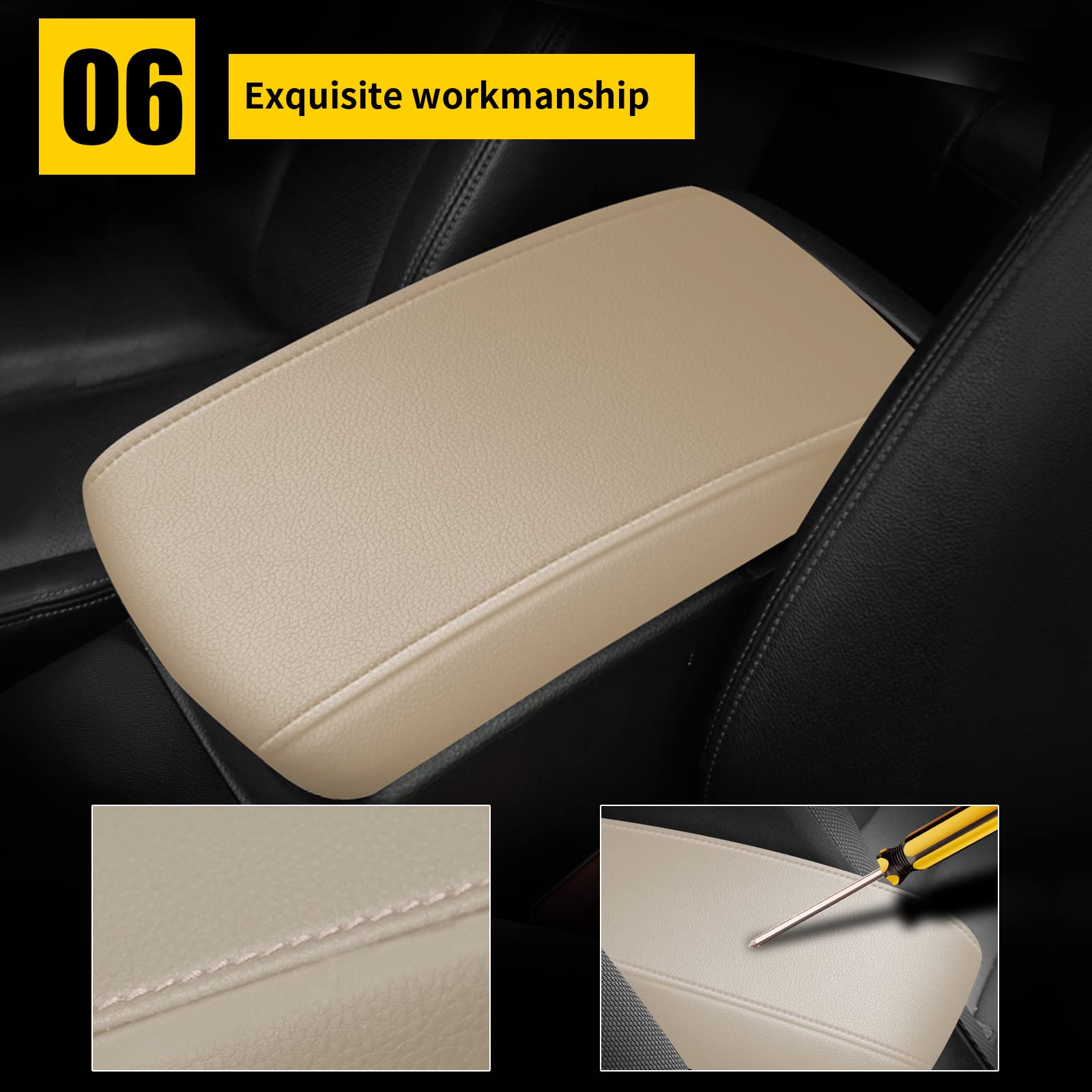 AOMSAZTO durable, easy-clean shield for Civic's center console.