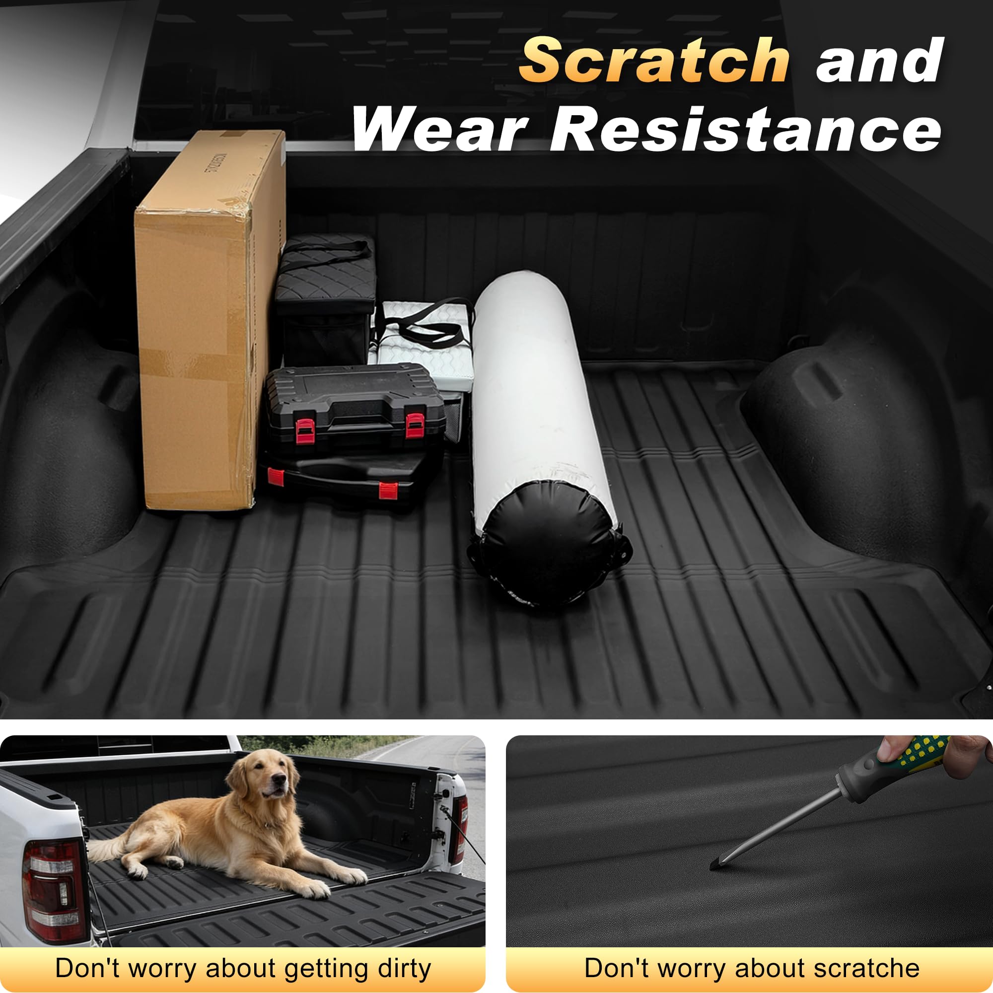 AOMSAZTO easy-cleanup lets you hose down after muddy trips.
