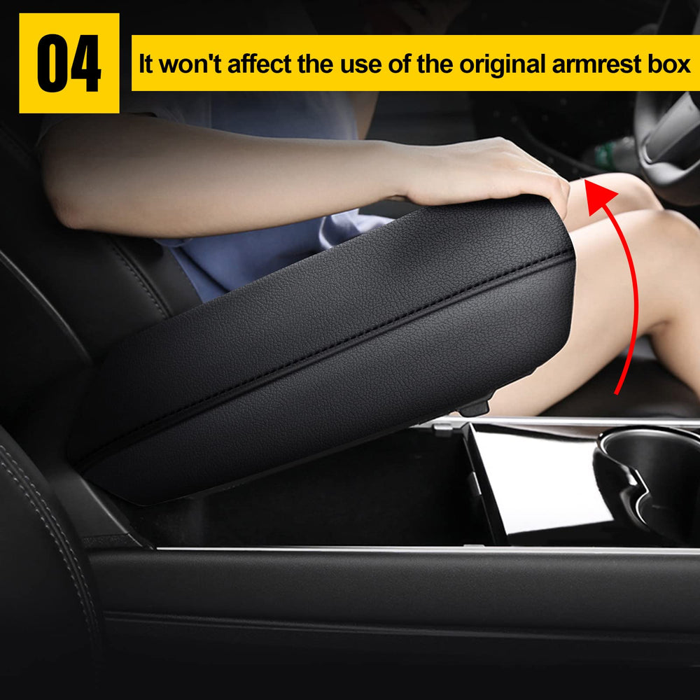 AOMSAZTO easy-install armrest cover requires no tools for quick setup.