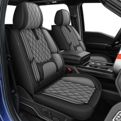 AOMSAZTO front seat cover for Ford F-150 regular cab improves durability and style.