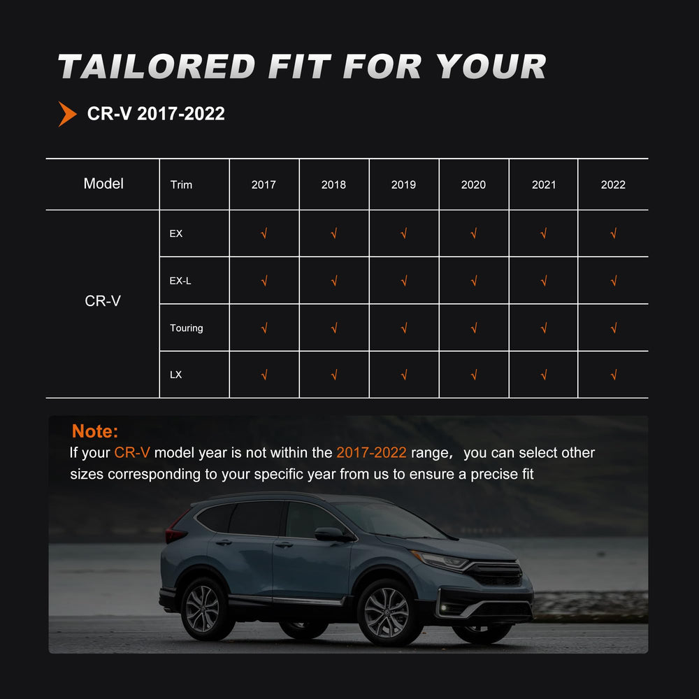 AOMSAZTO Honda CR-V seat covers rear set protect rear seats and upholstery.