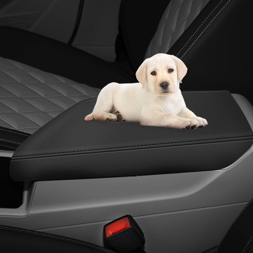 AOMSAZTO Jetta armrest cover easy installation with dual elastic bands
