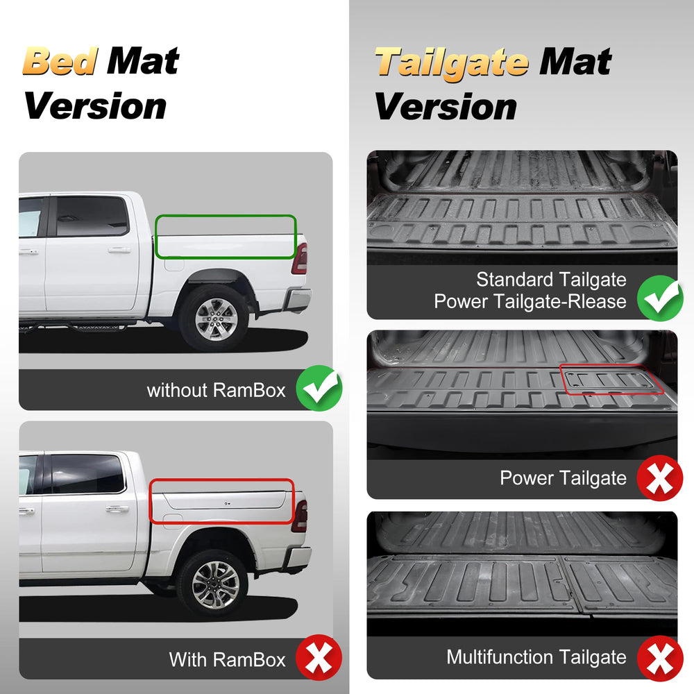 AOMSAZTO tailgate liner protects the tailgate and keeps surfaces clean.