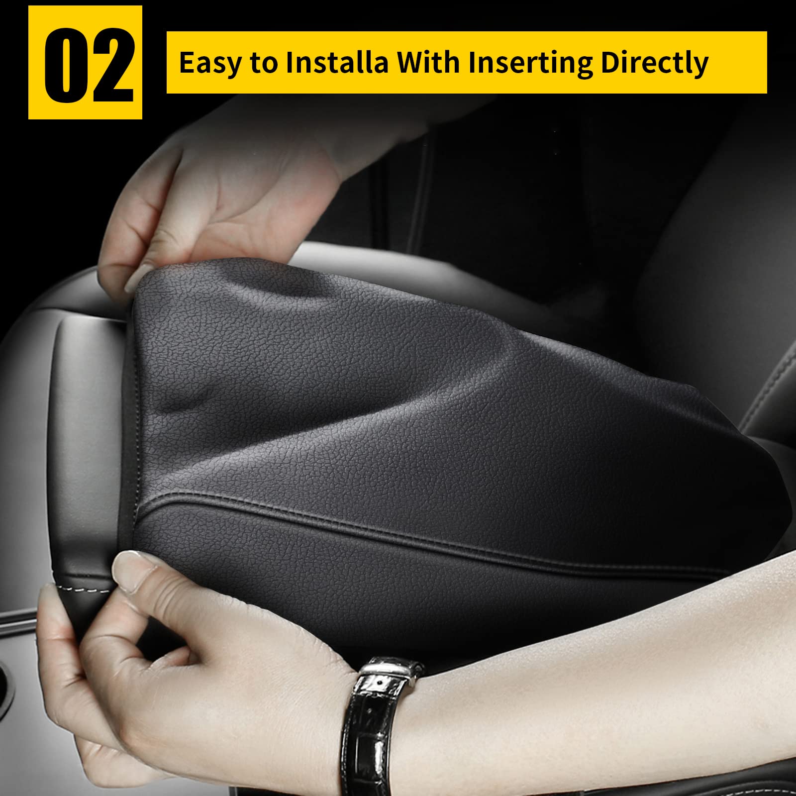 AOMSAZTO waterproof armrest cover keeps the surface clean and protected.