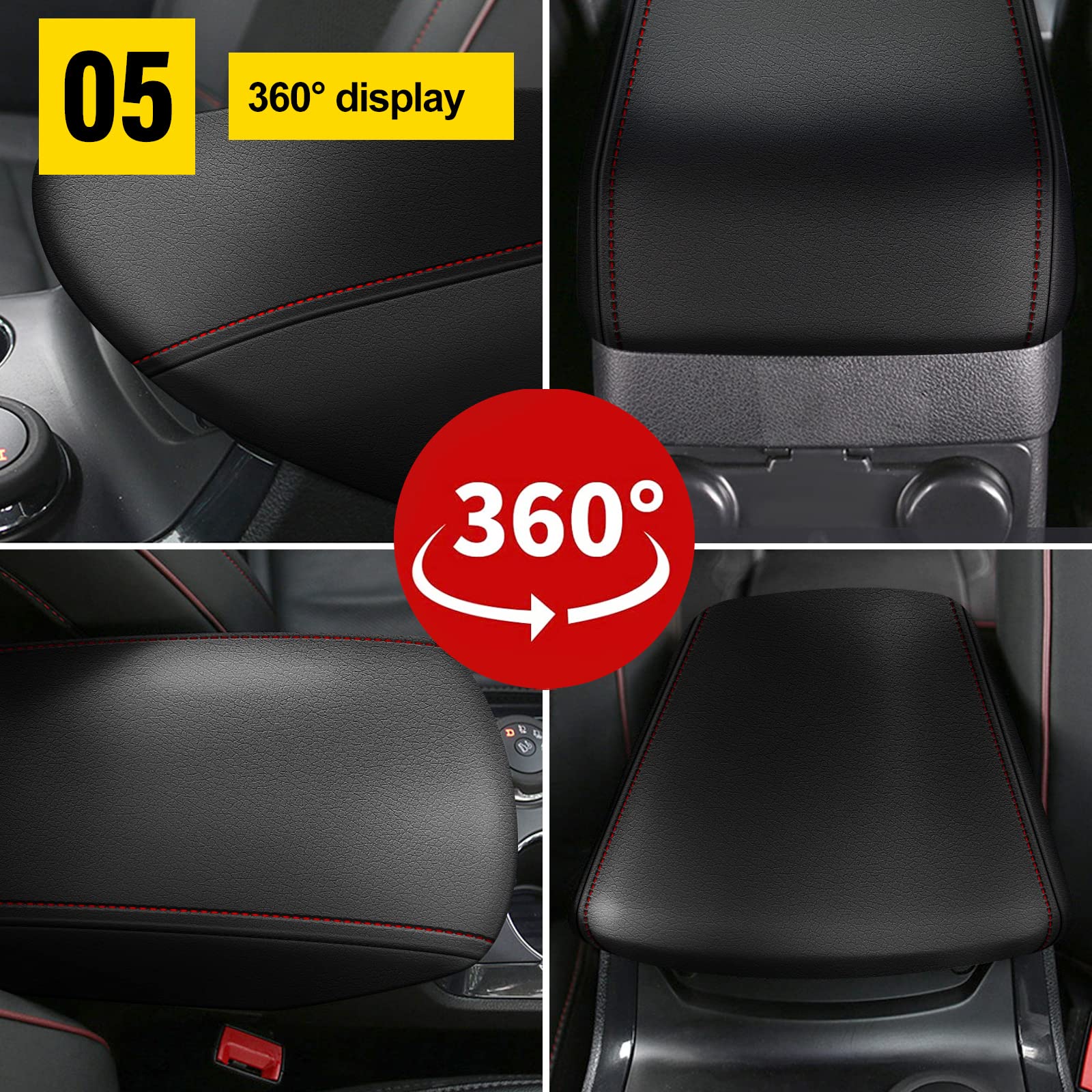Wipe-clean surface of AOMSAZTO armrest cover after use