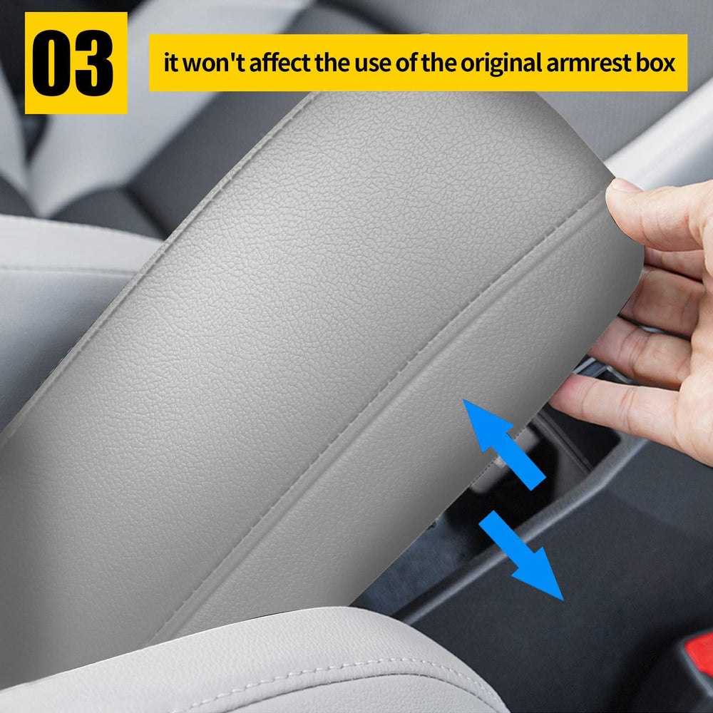 AOMSAZTO wrinkle-free top center console cover maintains a smooth surface.