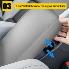 AOMSAZTO wrinkle-free top center console cover maintains a smooth surface.