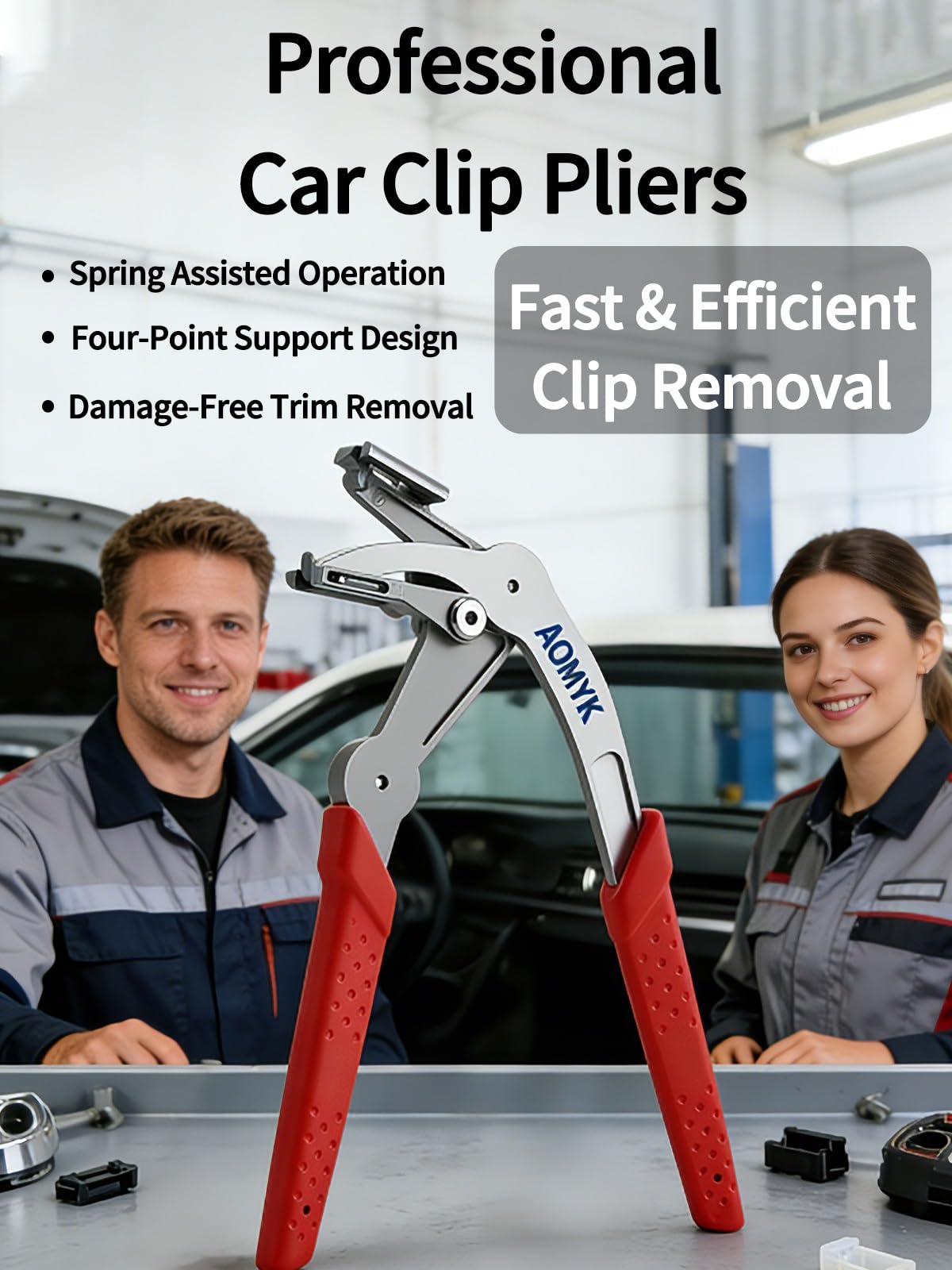 AOMYK grip handle enabling ergonomic, fatigue-free operation