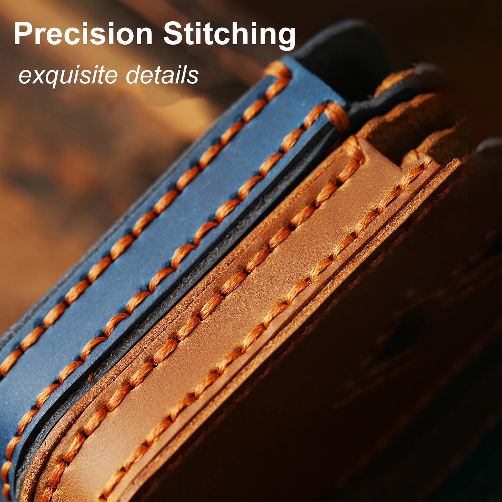 Aoocar leather finish develops character and resists minor scratches with use.