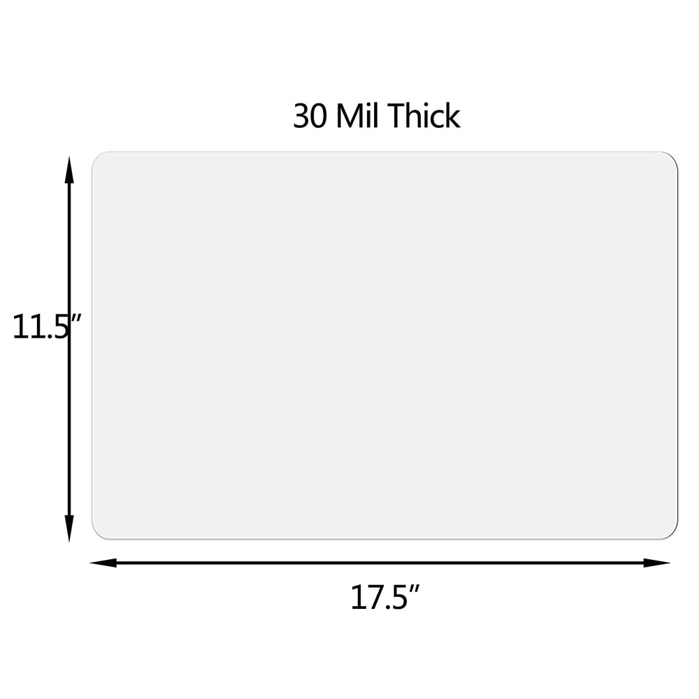 AOOCY blank sign roll demonstrates 11.5 by 17.5 inch size for versatile displays.
