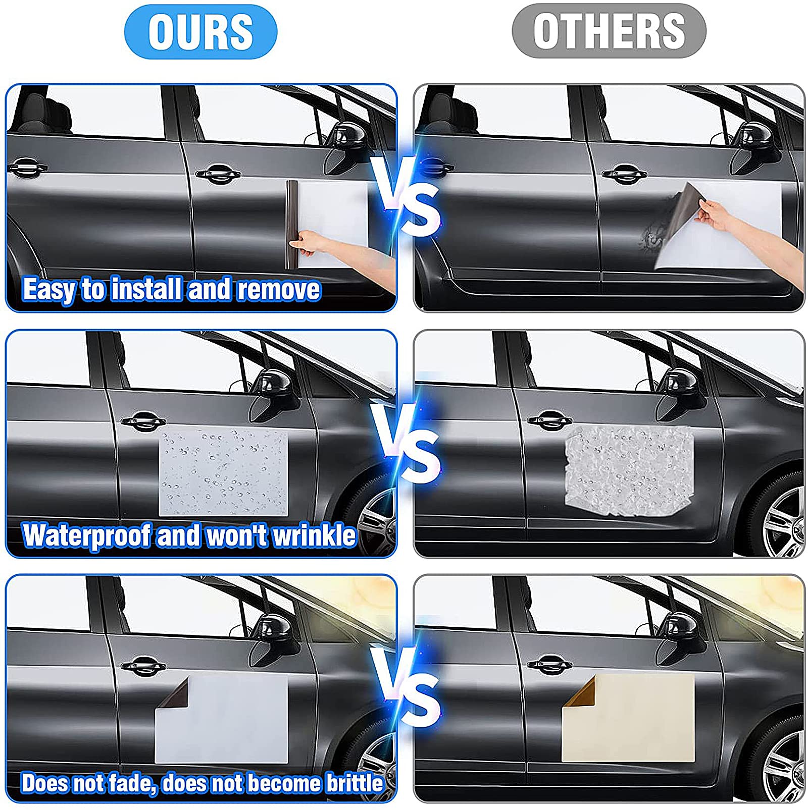 AOOCY large flexible sign sheet suited for cars, trucks, and home projects.
