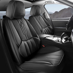 AOOG car seat covers front seat with lumbar support for enhanced driving comfort