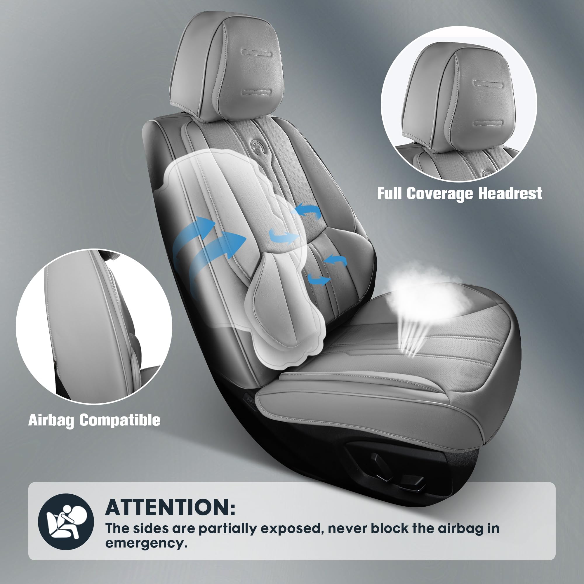 AOOG 360-degree coverage keeps sides protected during entry and exit.