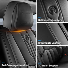 AOOG Silverado seat cover non-slip bottom keeps seat cover in place during drives.