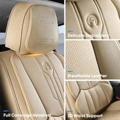 AOOG zippered headrest cover for Silverado offers secure, clean fit.