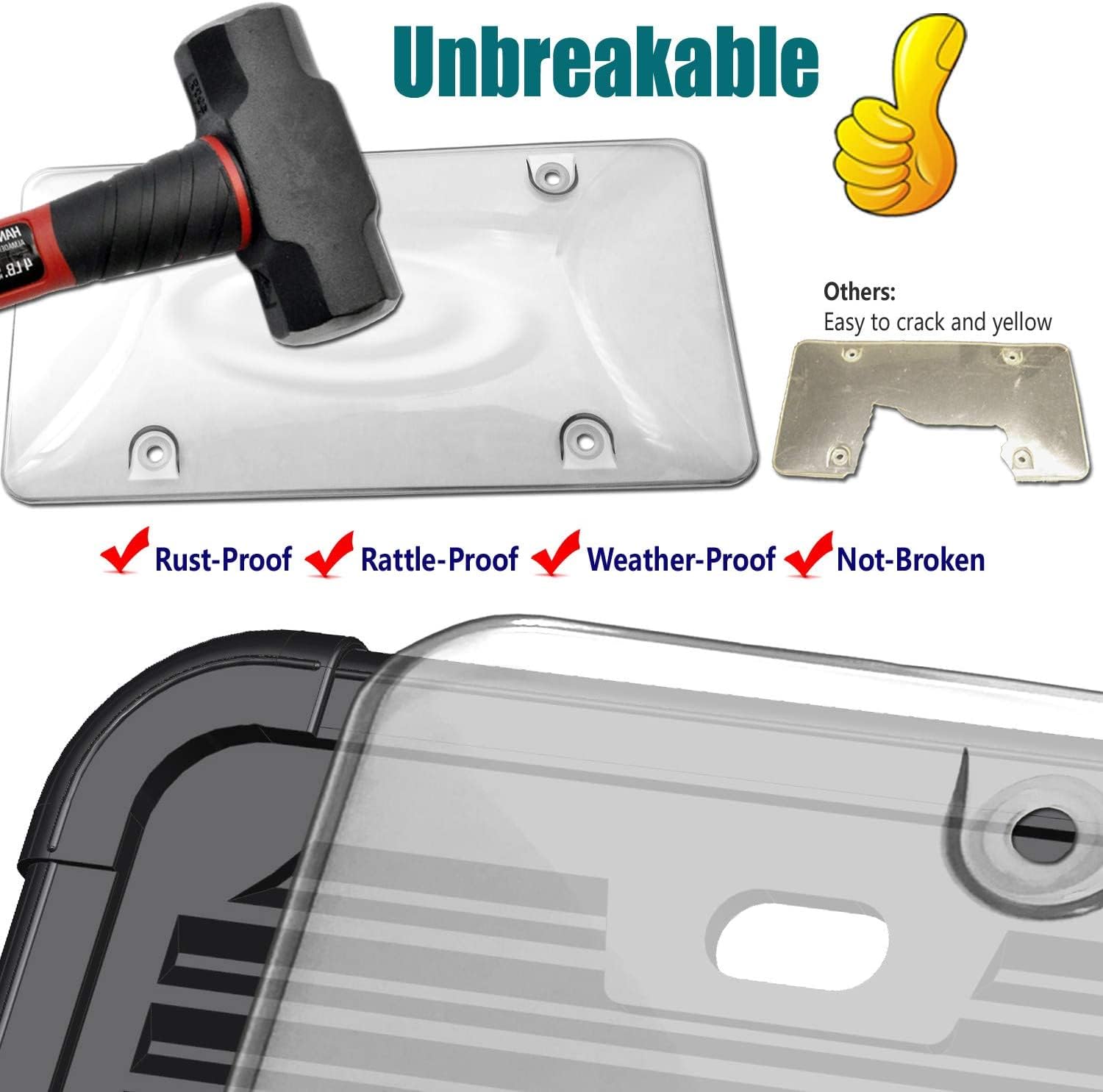 AOOTF screws and caps kit ensures quick, secure installation