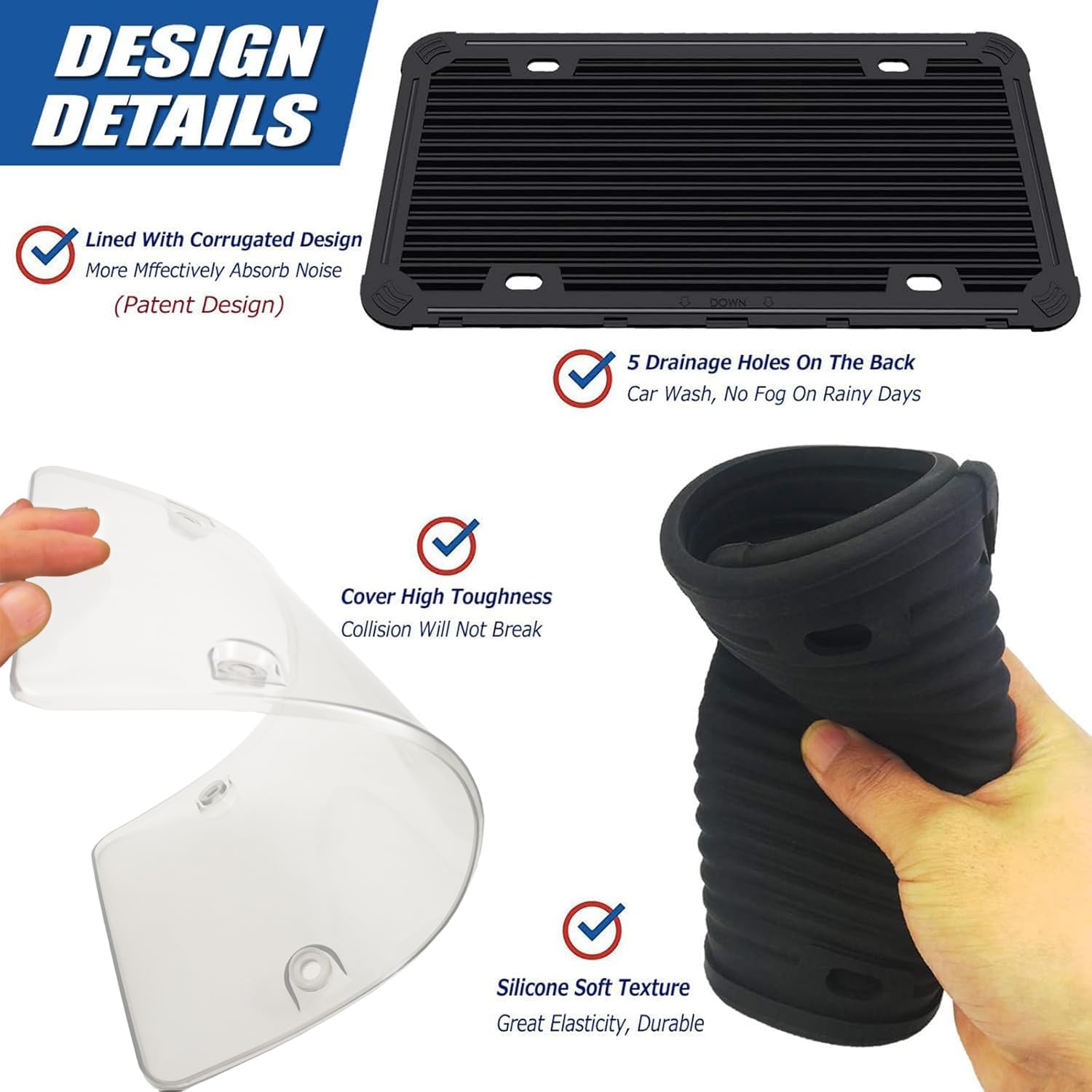 AOOTF weather-resistant design shields plate from elements