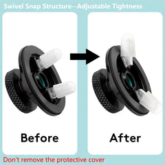 AOOTU DAOSM DXATOSXM gas cap adapter made of durable, heat‑resistant materials for repeated use