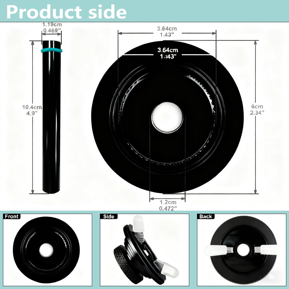 AOOTU DAOSM DXATOSXM gas cap adapter twist‑on design for quick setup and removal