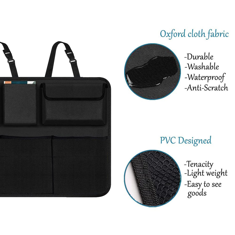 AOPHY organizer in use with groceries, showcasing travel-ready storage