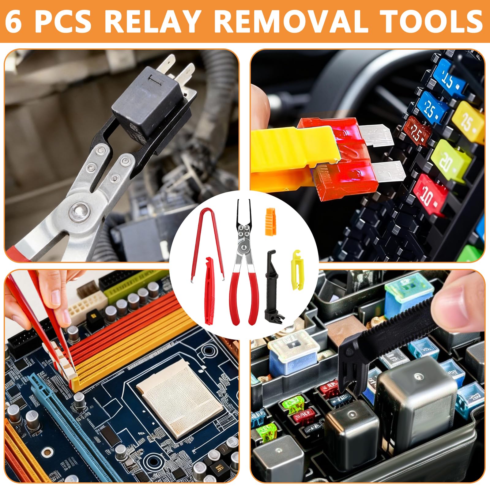 Aopule 12-piece removal and modification tools for panel and clip work