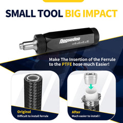 AOSEEDOO exchangeable plug design expands compatibility across sizes.