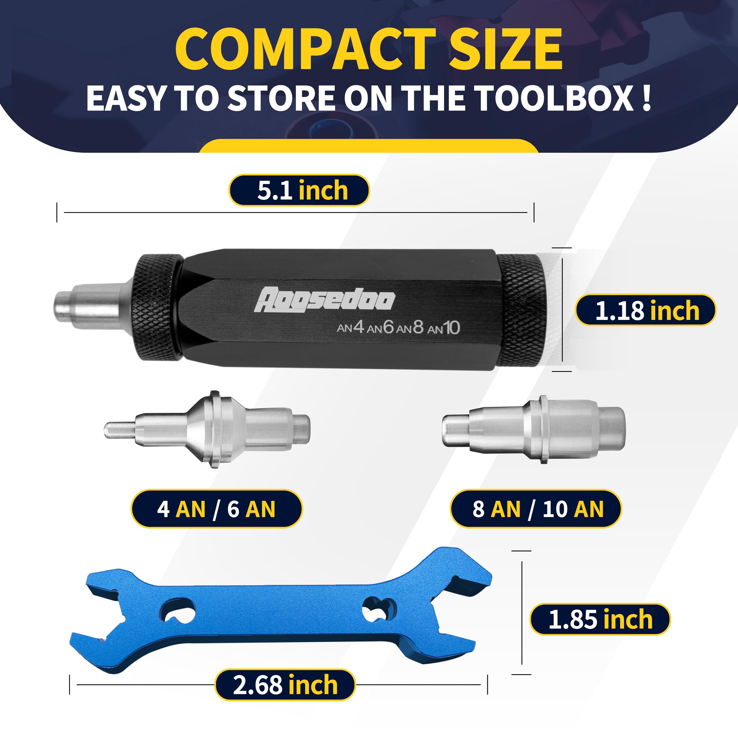 AOSEEDOO hose-assembly-set supports quick, reliable connections.
