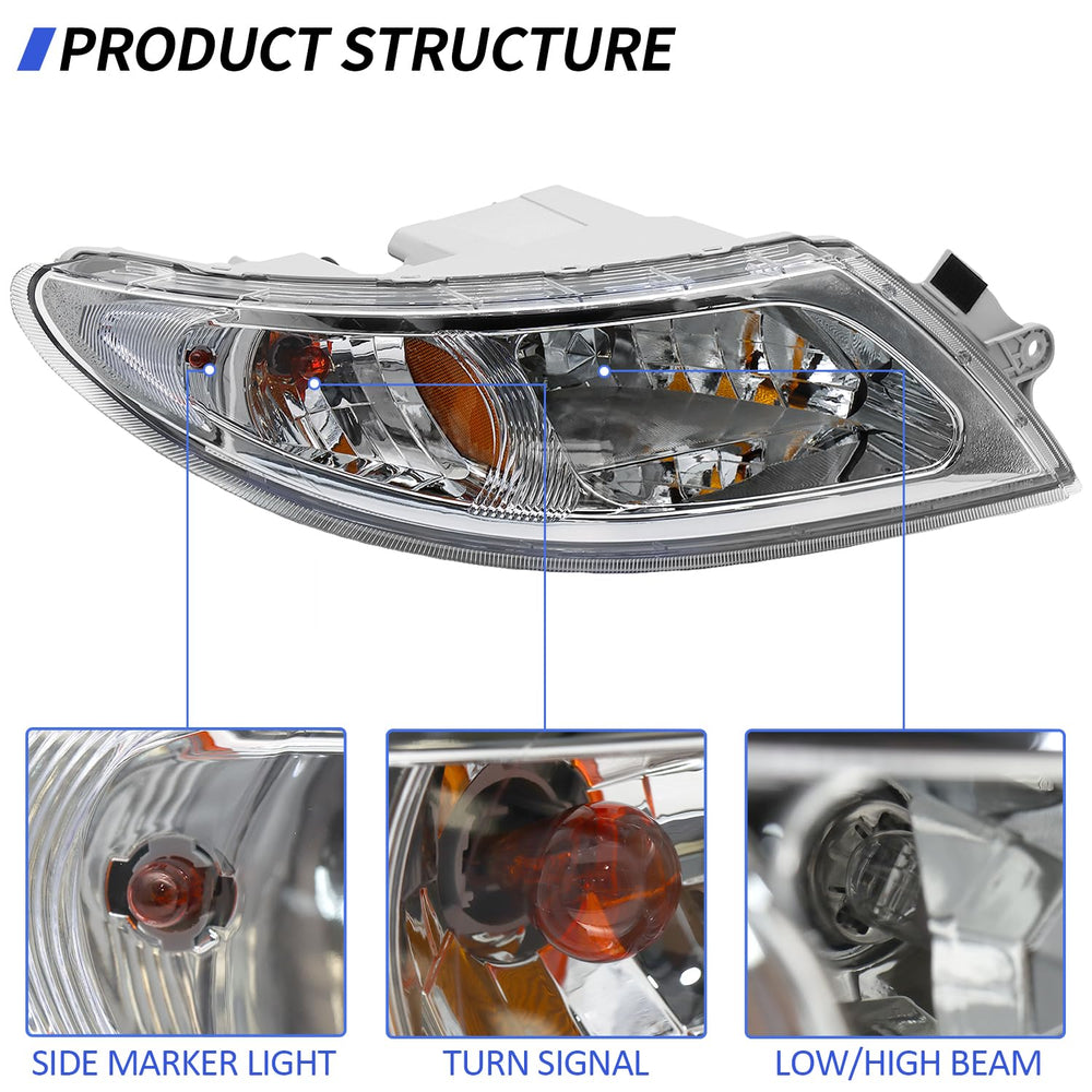 Aostirmotor 4300 left-side headlights with precise fit