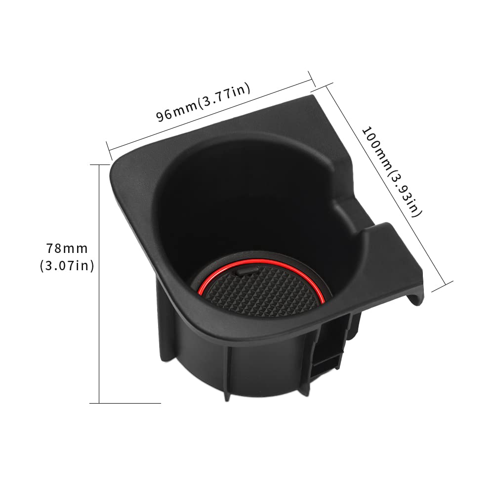 AOTEMILK compatible Tacoma front-console accessory enhances cup stability.