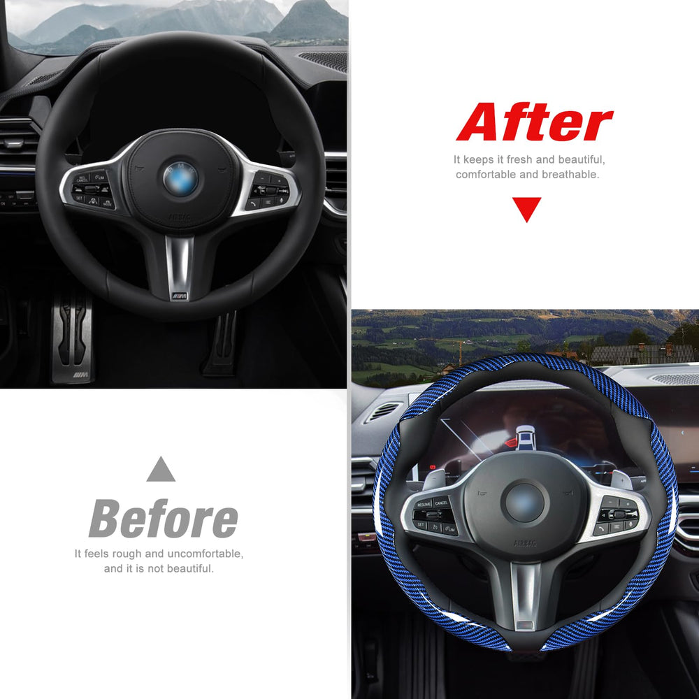 Aotoyou universal-fit cover suits most 15-inch wheels for quick interior upgrade.