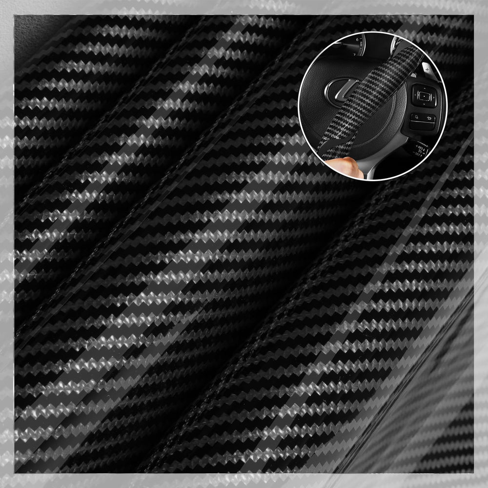 Aotoyou carbon fiber texture under light emphasizes premium interior shine.