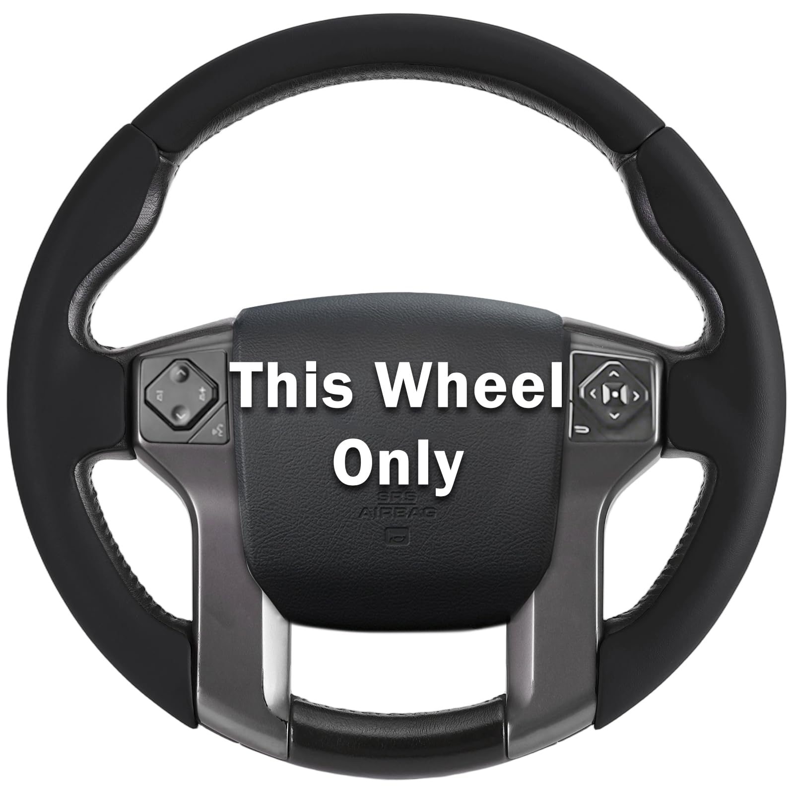 Aotoyou fit-for-tacoma steering wheel cover with full coverage delivers a refined grip and wheel protection.