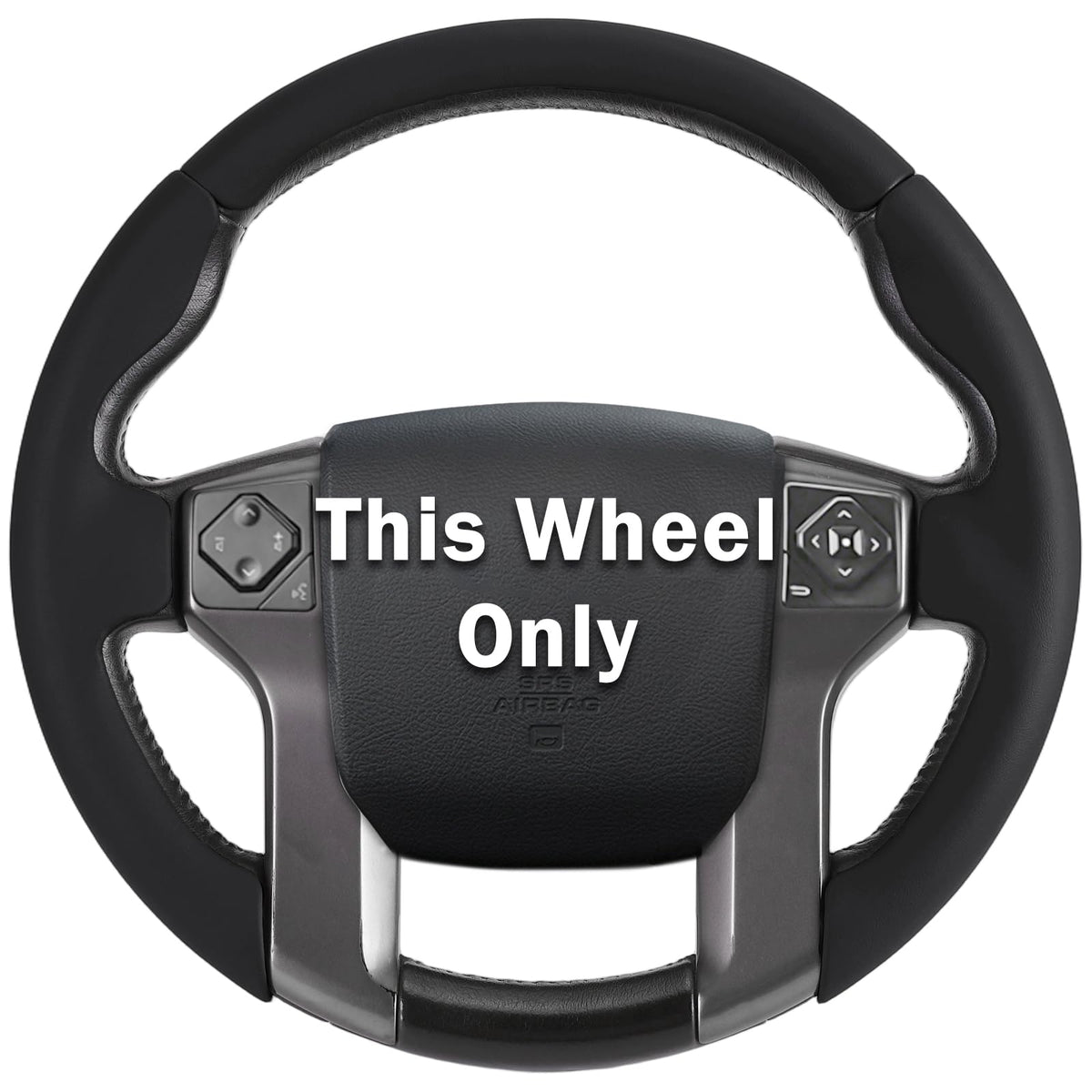 Aotoyou fit-for-tacoma steering wheel cover with full coverage delivers a refined grip and wheel protection.