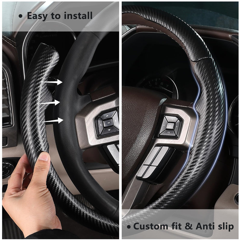 Aotoyou 1:1 molded-fit cover matches Ford wheel contours precisely.