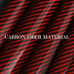 Aotoyou glossy red steering wheel cover close-up highlights textured non-slip grip and premium finish