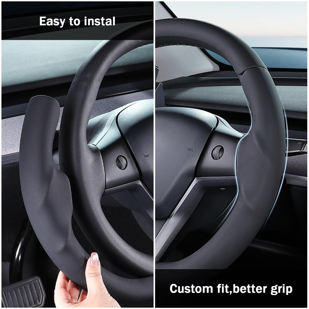 Aotoyou non-slip inner lining for secure grip on the wheel
